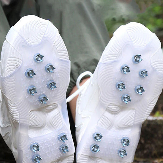 🔥 Специална оферта 2025🧊 Манганова стомана Анти-приплъзващи Удебелени Ледоходи | Стабилност на леда и снега! ❄️